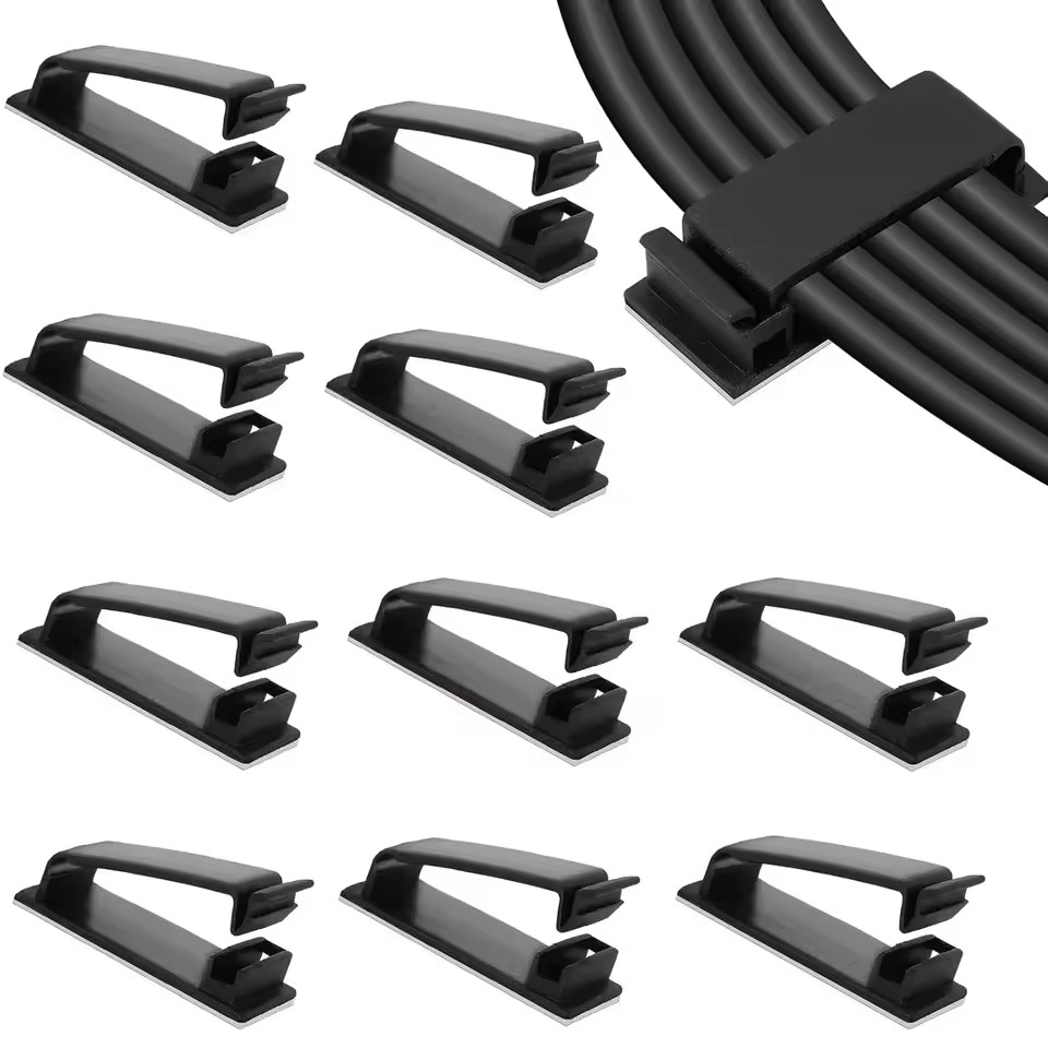 Car Cable Organizer - 자체 접착식 케이블 정리 클립, 케이블