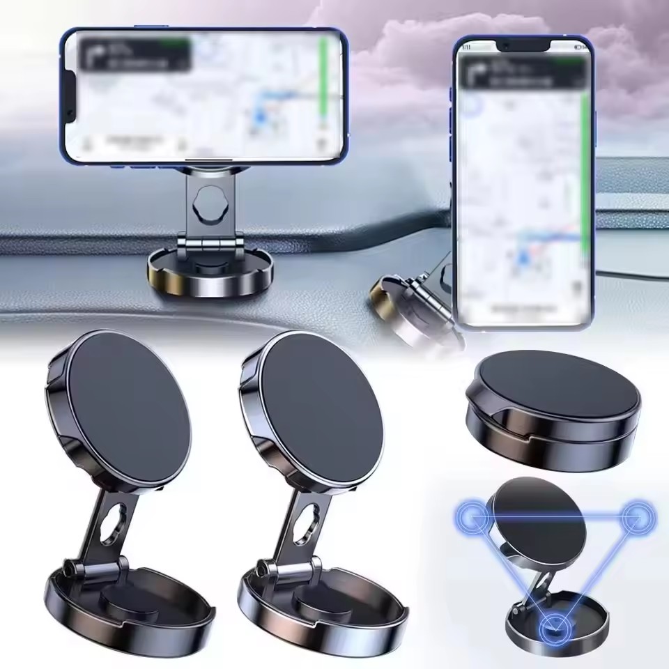 Car Phone Holder - 강력한 자석식 휴대폰 거치대 720 °