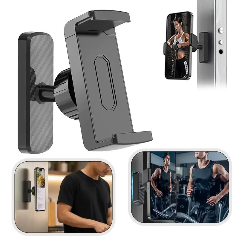 자석식 헬스장 휴대폰 거치대 360 °   다용도 회전 - Car Phone Holder 리뷰 및 가격