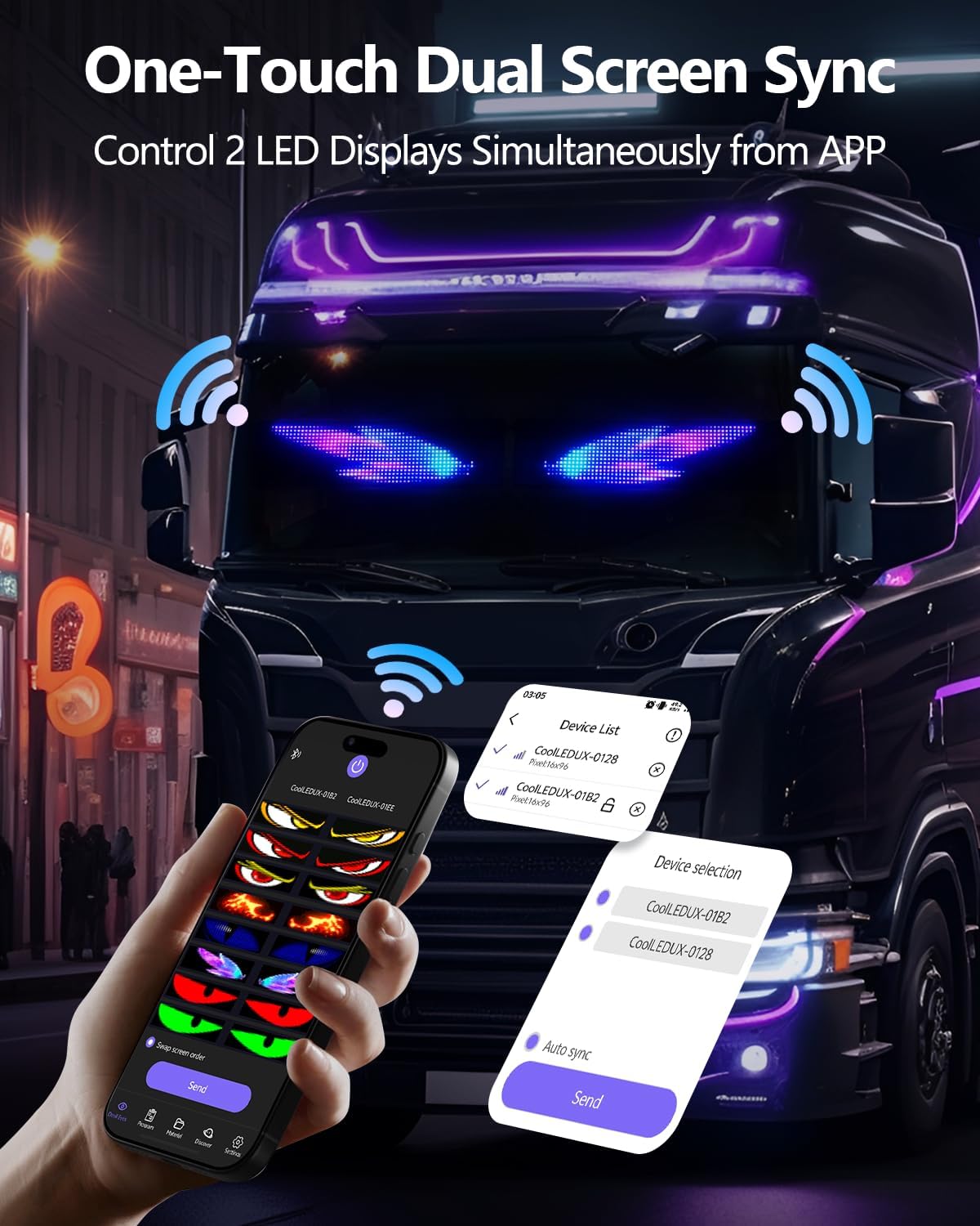 2025 업그레이드 다기능 LED 매트릭스 패널, 앱  - Car Led Light 리뷰 및 가격
