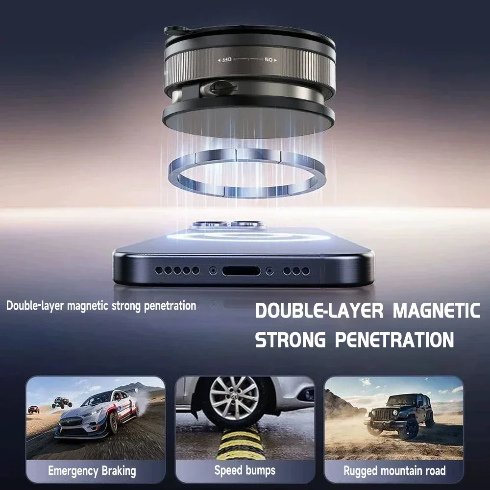 업그레이드된 360 ° 진공 흡착식 자석 휴대폰 거치대 - Car Vacuum 리뷰 및 가격