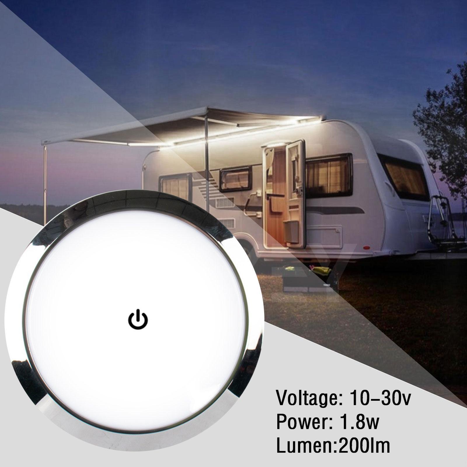 RV 실내 천장 LED 조명 스위치 포함 5W 12V/ - Car Led Light 리뷰 및 가격