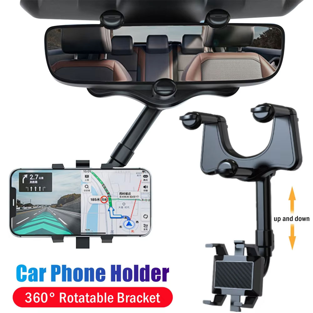 조절 가능한 자동차 백미러 휴대폰 거치대 360도 회전 - Car Mirror 리뷰 및 가격