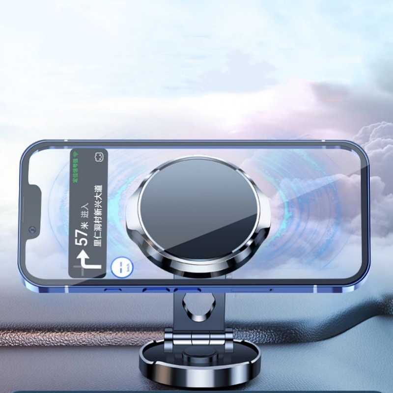 강력한 자석식 휴대폰 거치대 720 °   접이식 원형 - Car Phone Holder 리뷰 및 가격