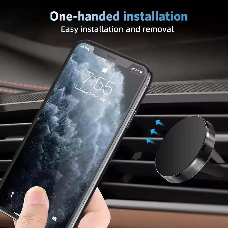 차량용 자석 스마트폰 거치대, 에어벤트 부착식, 아이폰 - Car Phone Holder 리뷰 및 가격