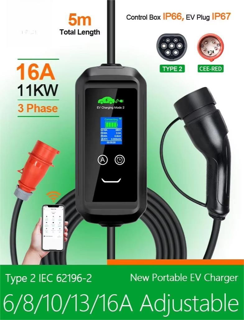 맞춤형 미국 AC 휴대용 전기차 충전기 J1772 플러 - Car Charger 리뷰 및 가격
