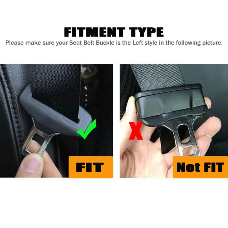 2pcs 자동차 안전 벨트 클립 실리콘 보호 커버 홀더 - Car Seat Cover 리뷰 및 가격