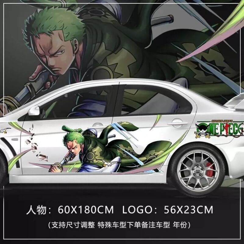 원피스 스티커 자동차 바디 장식 자동차 필름 스티커 몽 - Car Accessories Japanese 리뷰 및 가격