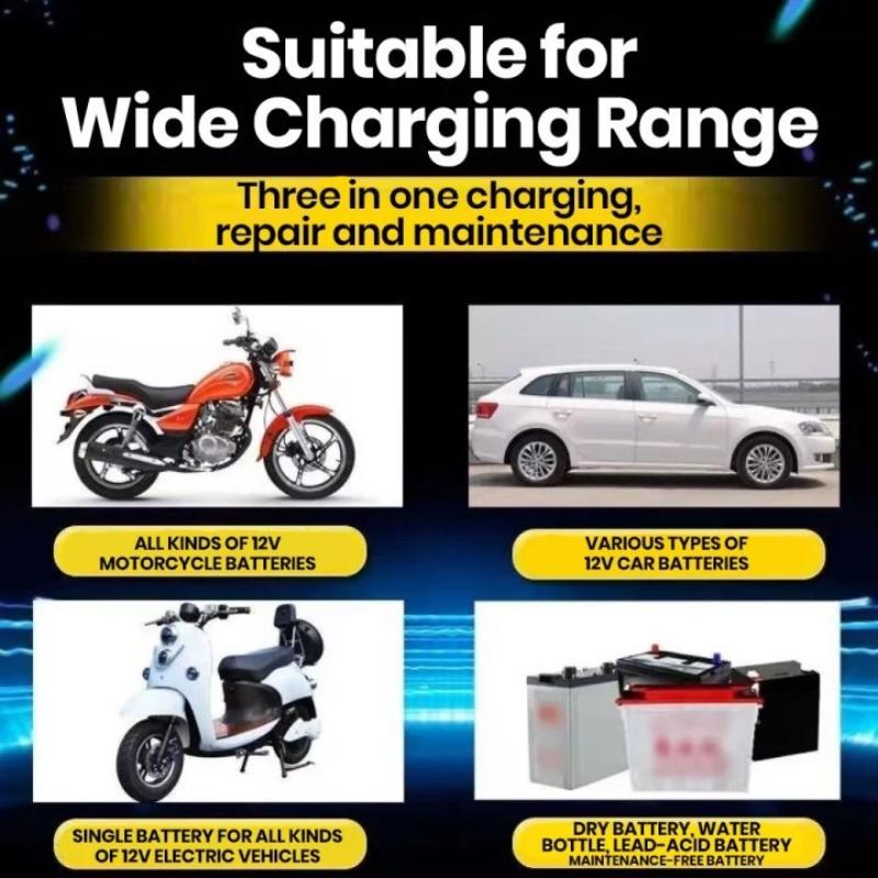 스마트 12V 범용 자동차 배터리 충전기 역극성 보호  - Car Charger 리뷰 및 가격